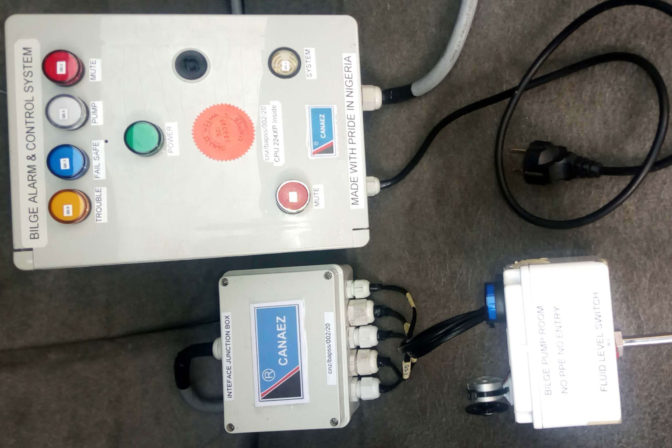 Canaez Bilge/Pollution Tank Alarm and Control System